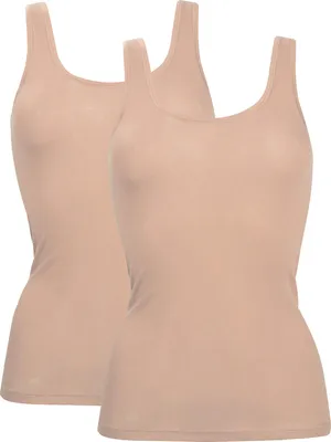 Produktbild von Con-ta Damen-Unterhemd 2er-Pack haut 50
