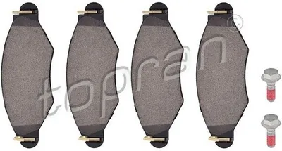 Produktbild von TOPRAN Bremsbeläge Satz Vorne Bremsklötze passend für PEUGEOT 206 Schrägheck (2A/C) 721 233
