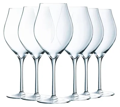 6 Weingläser 47 cl, Kristallglas, Exaltation Kollektion