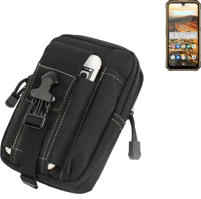 Produktbild von K-S-Trade Gürtel Tasche kompatibel mit Cubot KingKong 5 Gürteltasche Holster Schutz Hülle Handy Hülle Smartphone outdoor Handy-Hülle schwarz