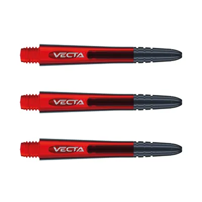Produktbild von Winmau Shaft VECTA rot, short oder medium, 7025-103 oder 7025-203,