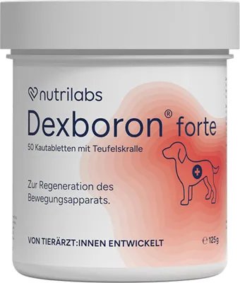 Produktbild von NutriLabs Dexboron forte 50 Kautabletten | Unterstützung des Bewegungsapparates bei Hunden
