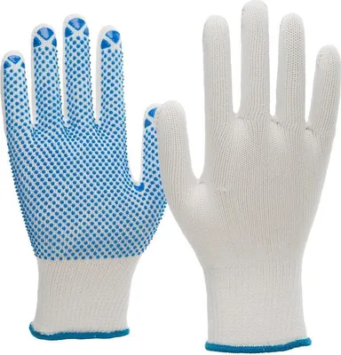 Obrázok produktu pre NITRAS SAFETY 6100-10 NITRAS SAFETY unisex Arbeitshandschuhe 6100 weiß Größe 10, 12 Paar