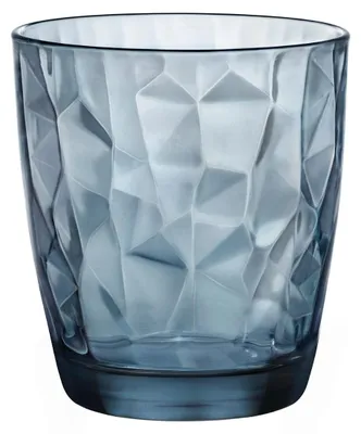 Zdjęcie produktu dla Szklanka Bormioli Diamond niebieska 390 ml