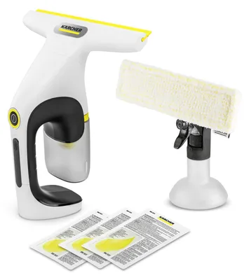 Produktbild von Kärcher WV 1 Compact Care+, Weiß, 0,1 l, 25 cm, 100 - 240 Hz, 50 - 60 V, Lithium-Ion (Li-Ion)