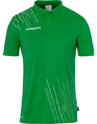 Zdjęcie produktu dla uhlsport Score 26 Poly Poloshirt Kids 202 - zielony/biały 152