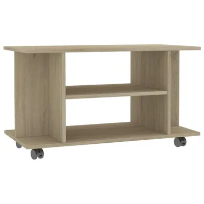 A product shot of a TV stand on a white background.