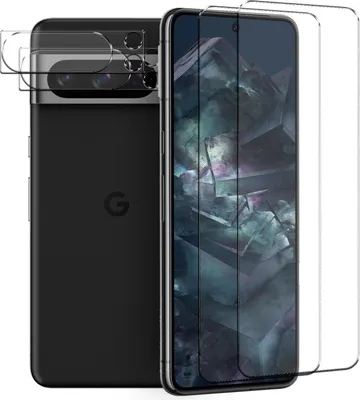 Immagine prodotto di Vetro blindato per Google Pixel 8 Pro pellicola protettiva 2x fotocamera pellicola protettiva in vetro 2x pellicola blindata
