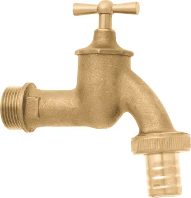 Produktbild von Wasserhahn ; 3/4" MS Cr matt mit Verschraubung