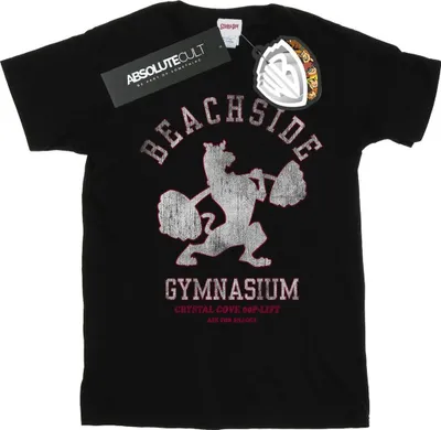 Produktbild von Scooby Doo - "Beachside Gymnasium" T-Shirt für Damen BI51155 (XXL) (Schwarz)