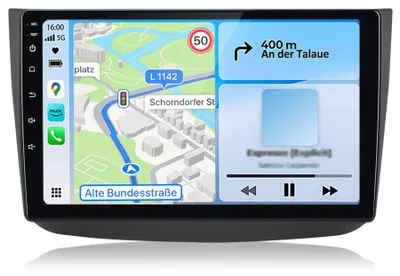 Immagine prodotto di 4+64 GB, 10", Android, CarPlay, per Mercedes-Benz Vito e Viano W639 (2003-2015), navigatore GPS, Wi-Fi, Bluetooth, DAB+, SWC, USB