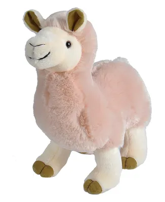 Produktbild von kuscheltier Lama junior 38 cm Plüsch rosa/beige/grün