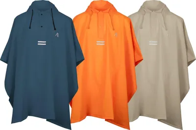 Produktbild von Ralka Trekking Fahrad Poncho Senior Grösse S/M  Farbe Orange  2000 mm Wassersäule