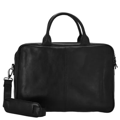 Image de Dermata Dermata - Sacoche en cuir pour ordinateur portable 41 cm 15.6"