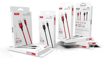Immagine prodotto di Cavo Xo da spina usb-a a tipo c - ricarica + trasferimento dati ad alta velocità - 2-4a - 1m - nero