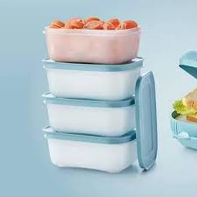 Tupperware Wichtel Behälter 2er-Set – 60 Ml, Blau, Auslaufsicher | Mit Bio-Saatgut