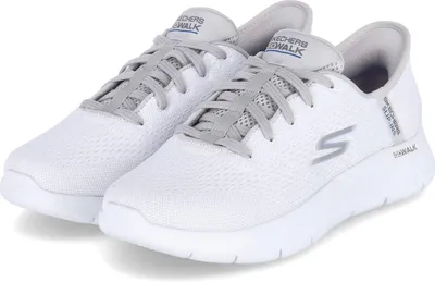 Produktbild von Skechers SLIP-INS Herren Low Sneaker NEW WORLD Weiß-Grau Textil - Flachmesh Größe: 42
