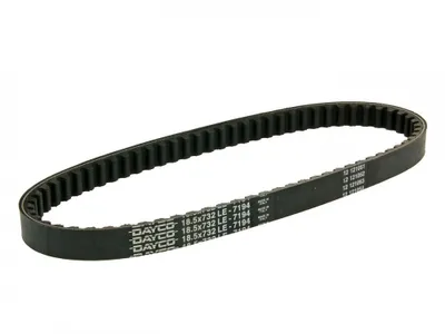 Obrázok produktu pre Remienok Dayco, model DV074, dĺžka 732 mm, šírka 18,5 mm, kompatibilný s modelom Piaggio Zip 2 50