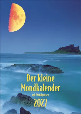 Produktbild von Korsch Mondkalender 2027 – Jahreskalender mit Wochenübersicht, eine Doppelseite pro Woche
