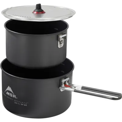 Obrázek produktu pro MSR 13232, Sada hrnců, Hliník, Nerezová ocel, 2,5 l, Šedá, Hliník, Keramický