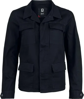 Produktbild von Brandit Übergangsjacke Damen Women BDU Jacket schwarz Basics 100% Baumwolle M