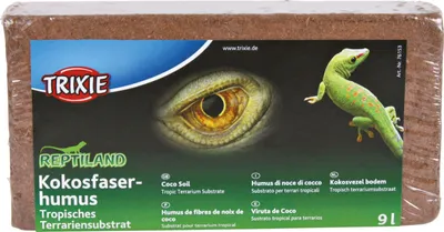Produktbild von TRIXIE Kokosfaserhumus, Substrat, gepresst, ergibt 9 l