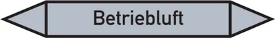 Produktbild von Dreifke® Rohrleitungsetikett, Betriebluft | Folie selbstklebend | 100x15 mm, ...