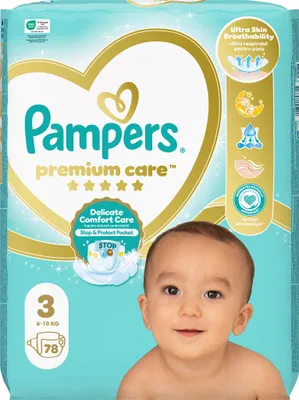 Immagine prodotto di PAMPERS Premium Care taglia 3 (78 pz.)