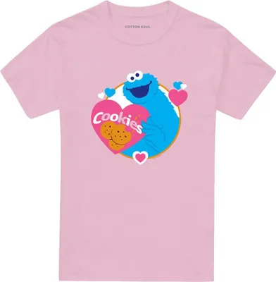 Produktbild von Sesame Street - "Love" T-Shirt für Herren/Damen Uni TV24125 (XXL) (Pink)