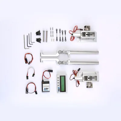 Produktbild von E-flite 50-60cc 90° Einziehfahrwerk: P-51