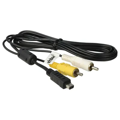 Produktbild von vhbw Audio Video Composite Kabel kompatibel mit Olympus mju 790, 770, 720SW, 750, 770sw, 780, 730, 740, 775, 725 Kamera, Digitalkamera - AV-Kabel