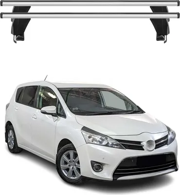 Produktbild von Menabo Dachträger Grundtäger für Toyota Verso S 2010-2017 50kg Alu Silber 2 tlg