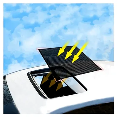 Produktbild von Auto Sonnendachschutz mit Magnet, faltbarer Insektenschutz und UV-Schutz