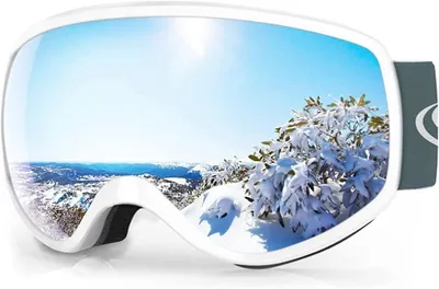 Productafbeelding van Skibril kinderen 3-14 jaar, UV-bescherming, anti-fog, voor wintersport