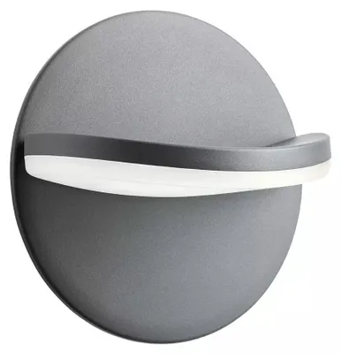 Imagen del producto de Foco LED SMD de superficie, 16W, IP65 - Color antracita