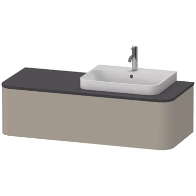 Produktbild von DURAVIT HP4942R6060 WTU HappyD2+ wandh.,354x1300x550mm