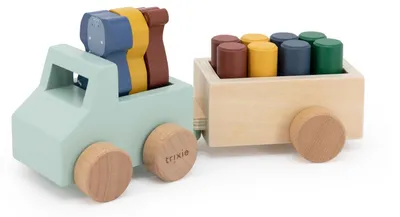 Obrázek produktu pro Trixie Baby 36-807, Přívěs, 1,5 rok/roky, Buk, Dřevo, Vícebarevný