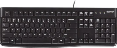Image de Logitech Keyboard K120 for Business Tastatur USB QWERTY US International Schwarz