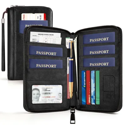 Image de Étui de passeport avec protection RFID