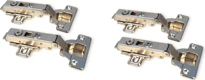 Produktbild von IHC 35mm Eckanschlag Topfband mit hydraulisch Dämpfer Scharnier Topfscharniere, 4 Stück
