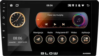 Immagine prodotto di Radio BLOW AVH-9991 1DIN 9" Android/WiFi/GPS/CARPLAY