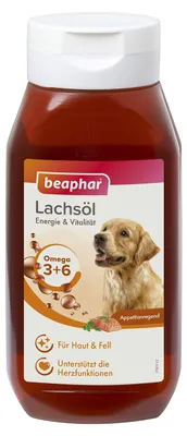 Produktbild von BEAPHAR Lachsöl für Hunde & Katzen - Energie & Vitalität -