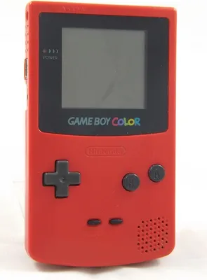 Produktbild von Nintendo Game Boy Color Handheld Spielkonsole Rot GBC