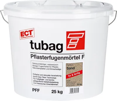 Obrázok produktu pre tubag Pflasterfugenmörtel PFF Sand 25kg Eimer