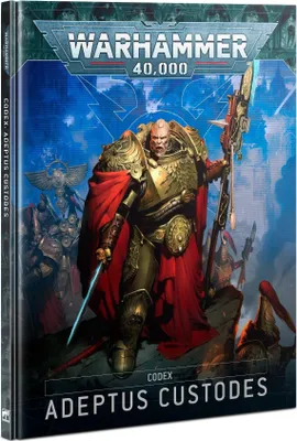Produktbild von Warhammer 40.000 Adeptus Custodes Codex Englisch