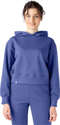 Produktbild von Bellivalini Kapuzenpullover kurz Damen Sportanzug Oberteil Jogging Pullover BLV208 (Lila-blau, XXL)