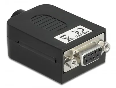 Productafbeelding van Delock 66265 DELOCK Adapter D-Sub9 Buchse zu Terminalblock mit Gehäuse