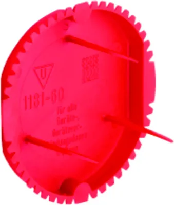 Produktbild von Kaiser Elektro 1181-60 - Unterputz Signaldeckel für Einbauöffnung O 60 mm
