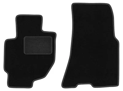 Produktbild von Velours-Fußmatten Vorne für Honda CR-V I 1995-2001 (SUV) – 2-tlg, Schwarz, passgenau – Wielganizator LUX