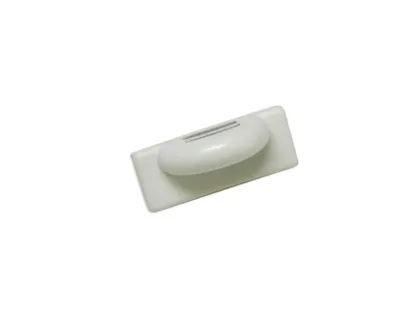 Image de Support magnétique Gardinia rail inférieur blanc 5 x 2 cm
